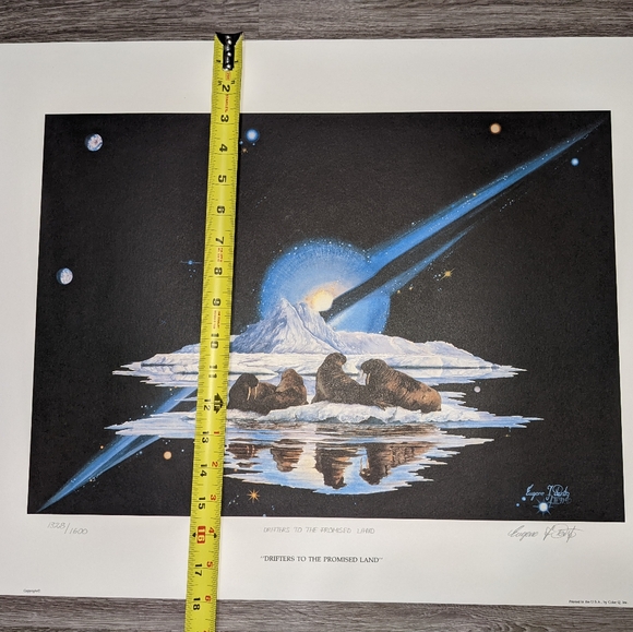 "Drifters To The Promised Land" numbered print (certified) - Picture 4 of 9